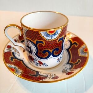 Caverswall Demitasse Cup& Saucer